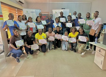 Target Sarl employees trained in first-aid